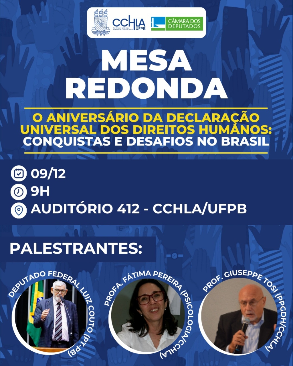 2024_MESA REDONDA SOBRE O ANIVERSÁRIO DA DECLARAÇÃO UNIVERSAL DOS DIREITOS HUMANOS
